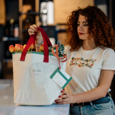 Shopper spesa diffusa o multiuso collezione CuCilento